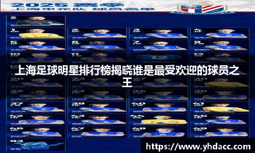 上海足球明星排行榜揭晓谁是最受欢迎的球员之王